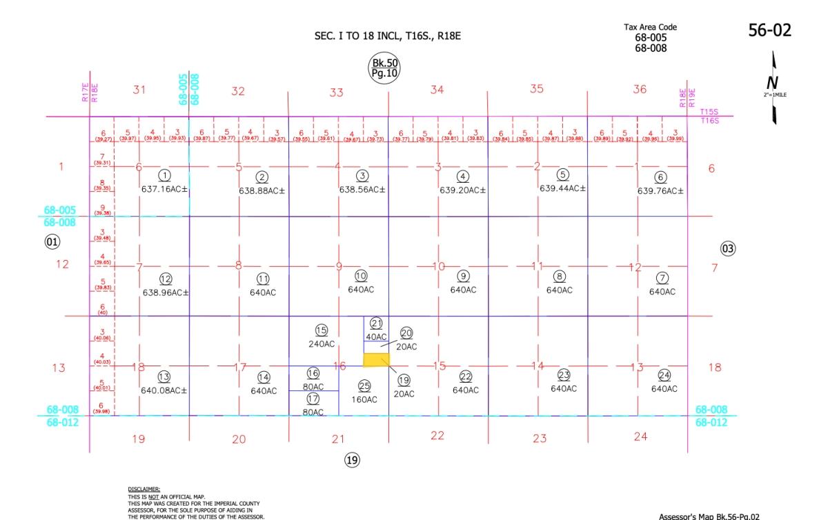 20.02 Acres for Sale in Date City, California