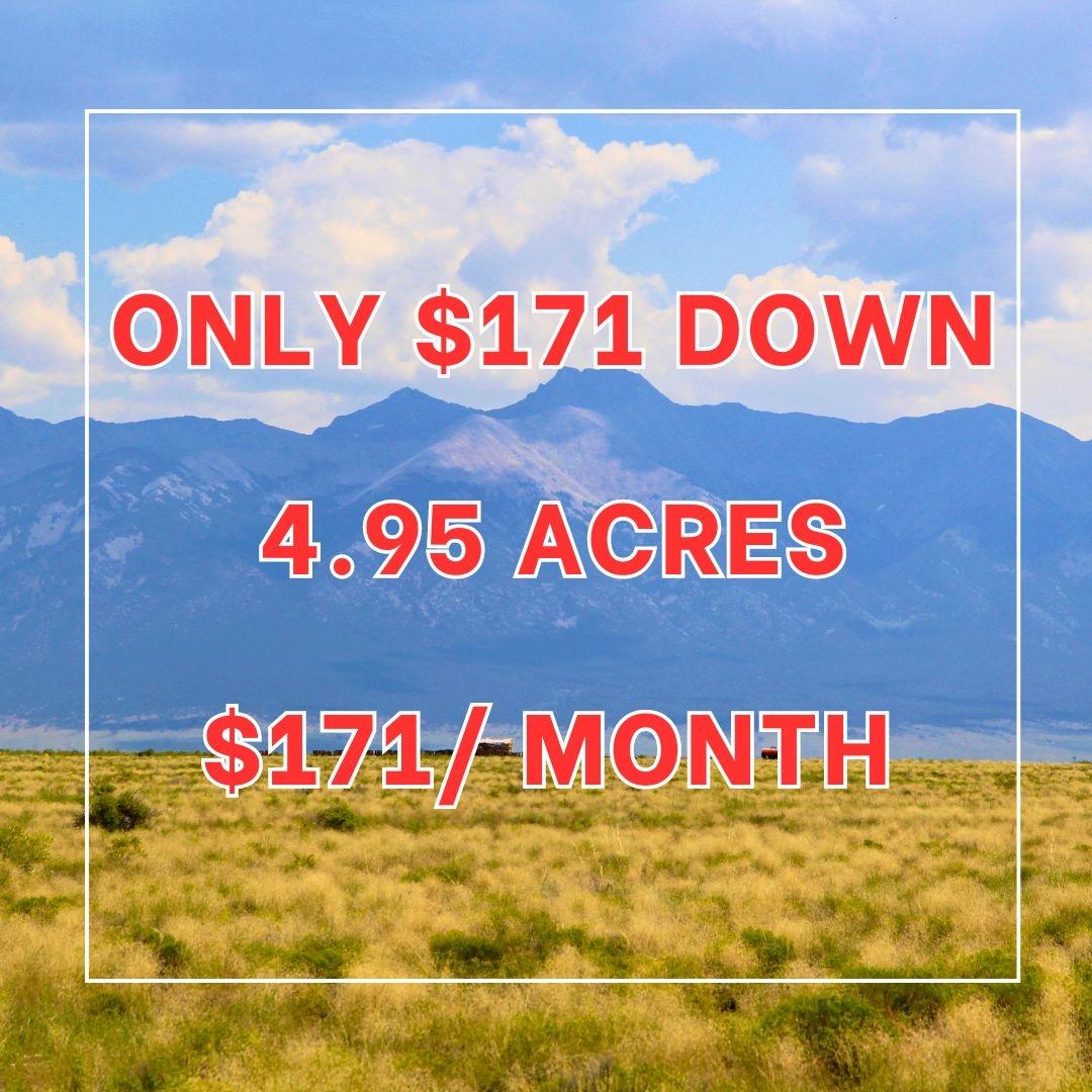 4.959 Acres for Sale in Blanca, Colorado