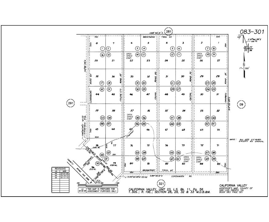 2.5 Acres for Sale in Simmler, CA