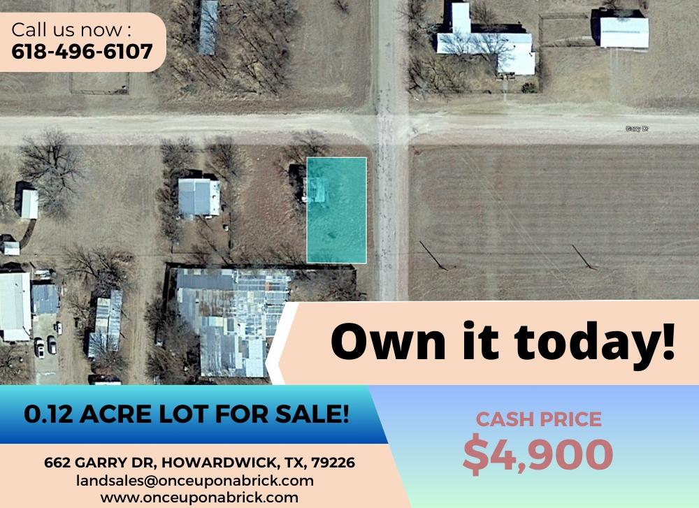 0.11 Acres for Sale in Clarendon, Texas