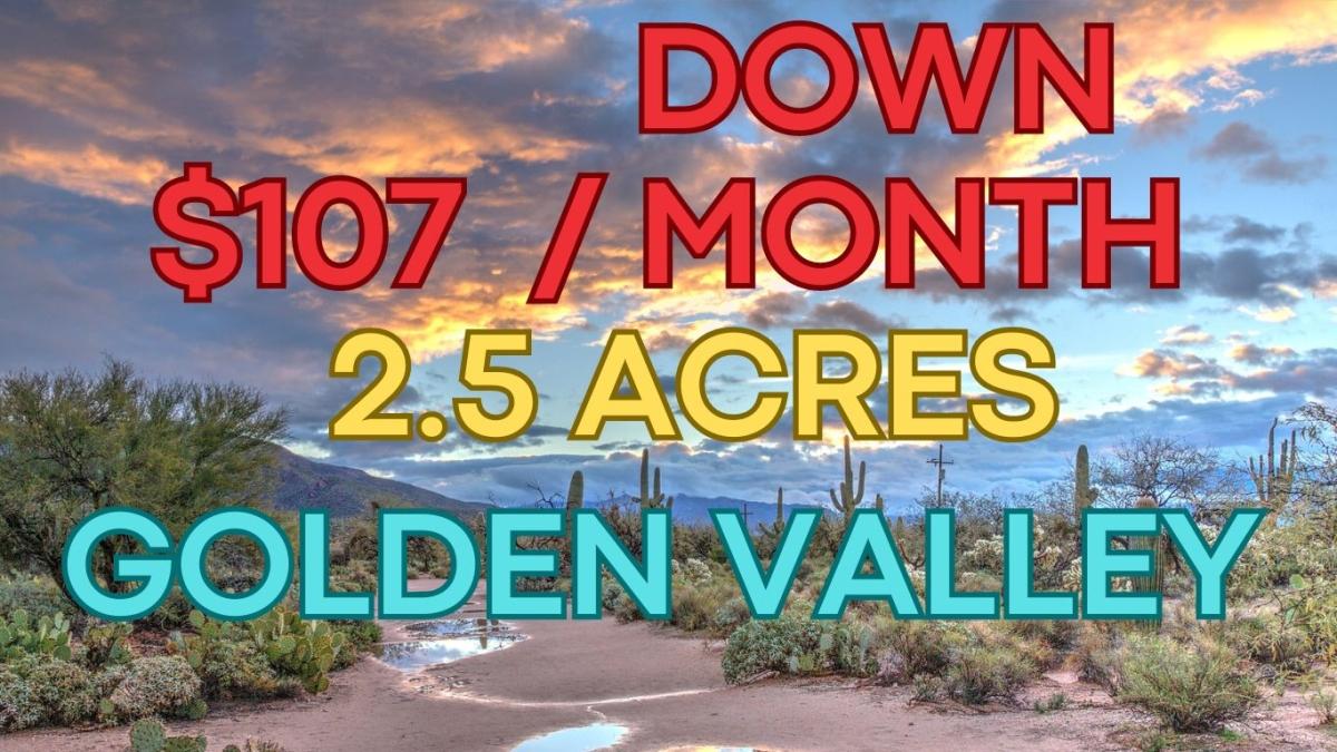 2.5 Acres for Sale in Golden Valley, Arizona