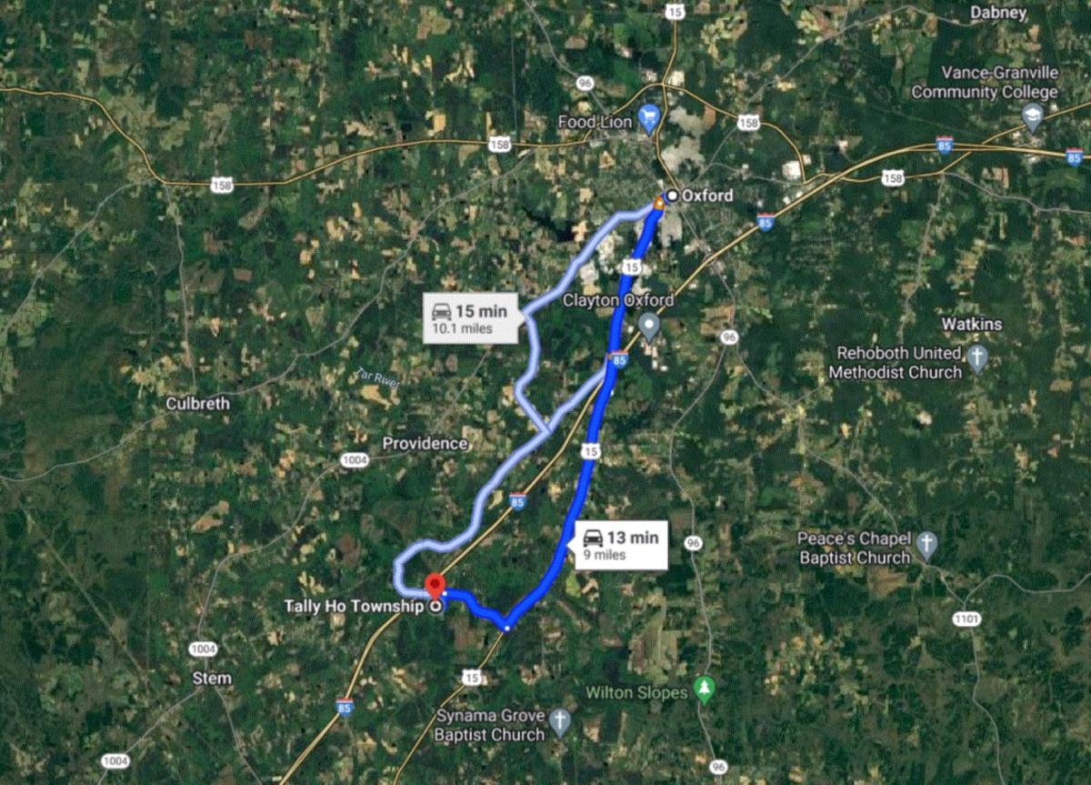 7.05 Acres for Sale in Oxford, North Carolina
