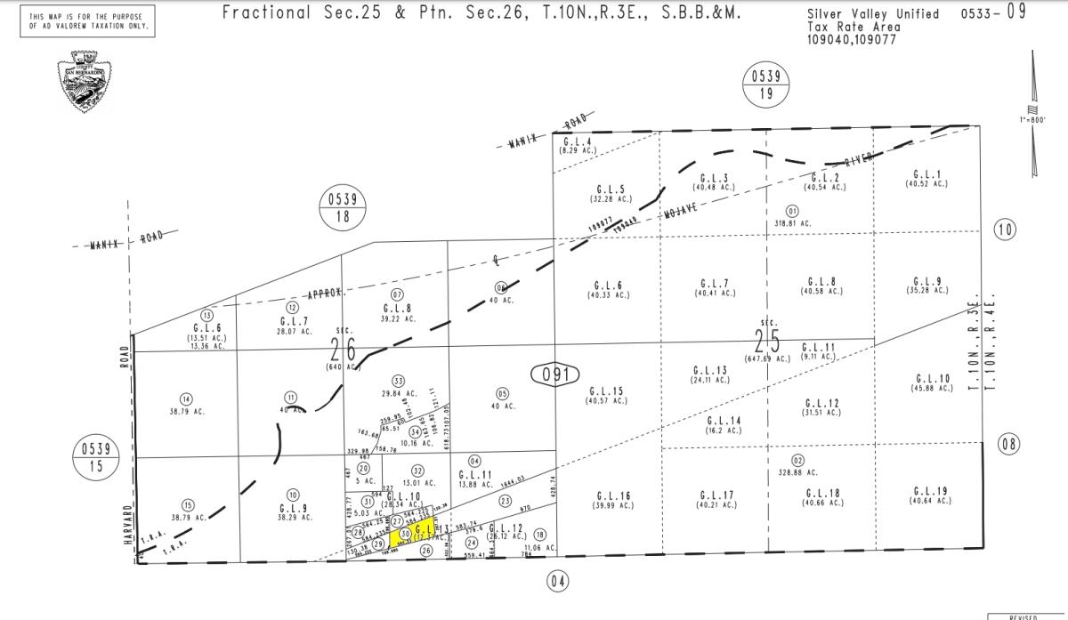 3.02 Acres for Sale in Newberry Springs, California