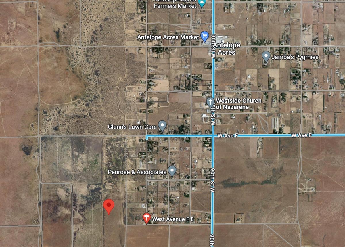 2.52 Acres for Sale in Lancaster, California