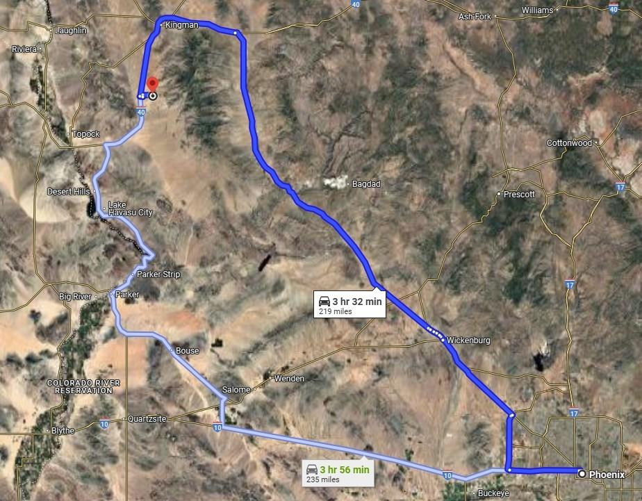 2.34 Acres for Sale in Yucca, Arizona