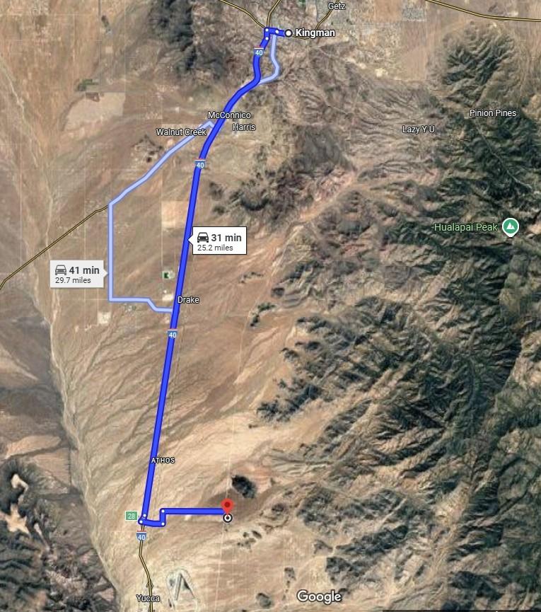 2.34 Acres for Sale in Yucca, Arizona