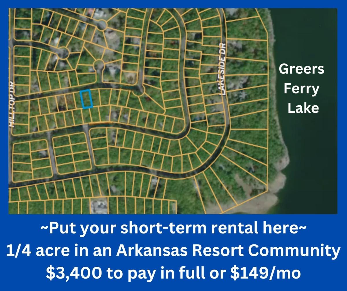 0.25 Acres for Sale in Fairfield Bay, Arkansas