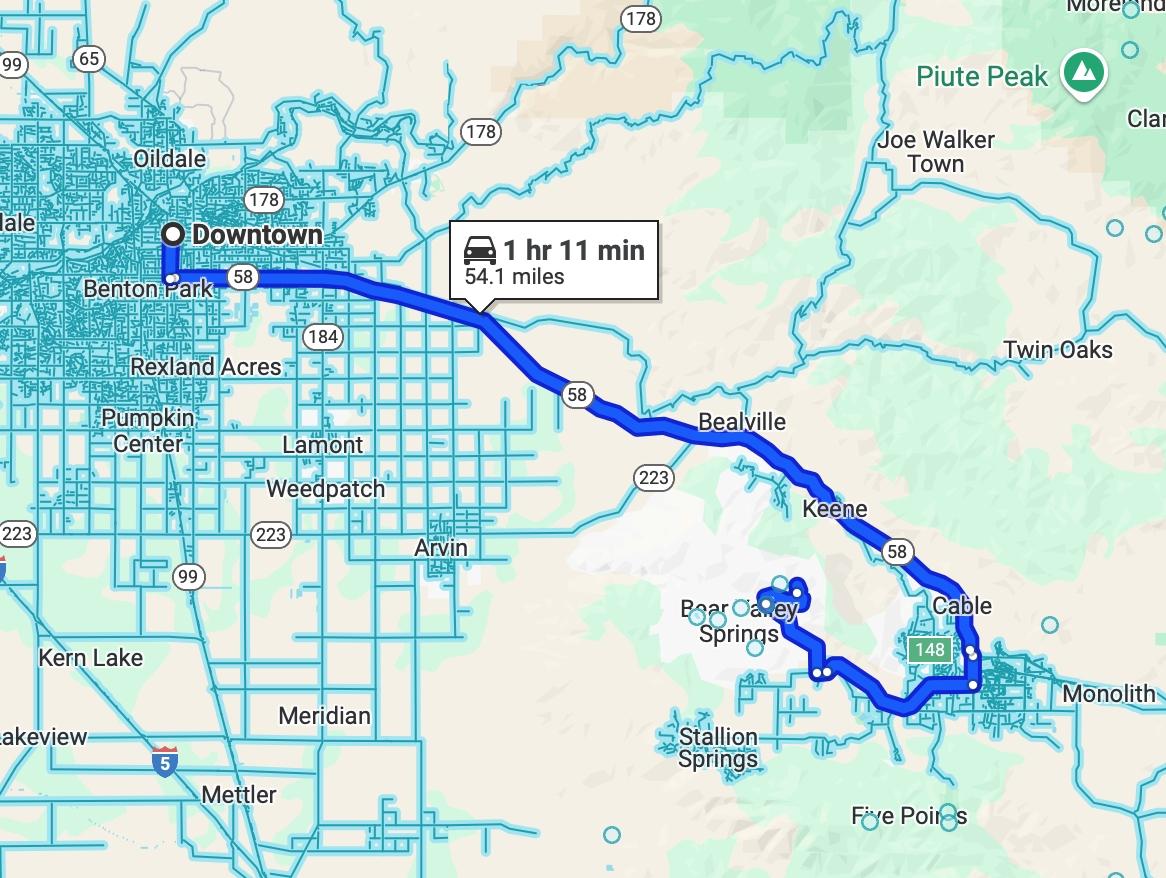 5.13 Acres for Sale in Tehachapi, California