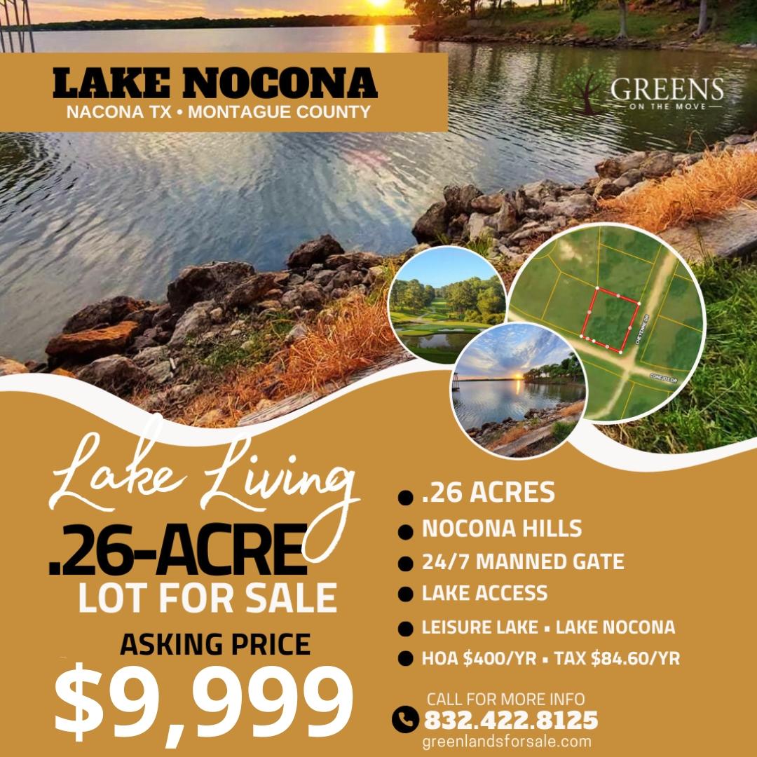 0.26 Acres for Sale in Nocona, Texas