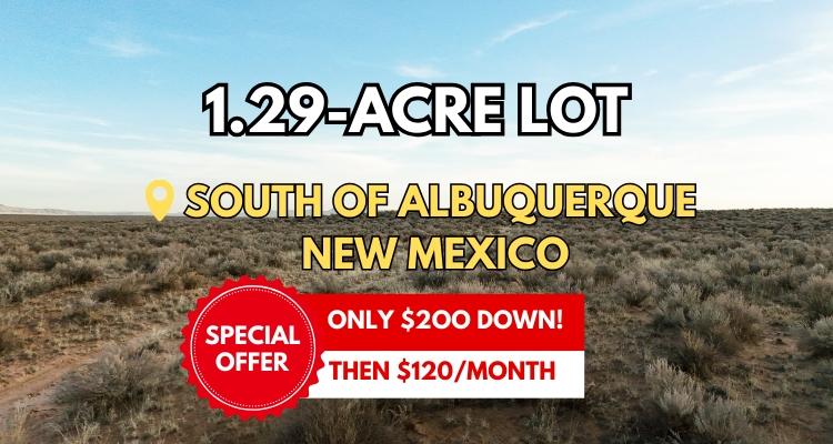 1.29 Acres for Sale in Belen, New Mexico