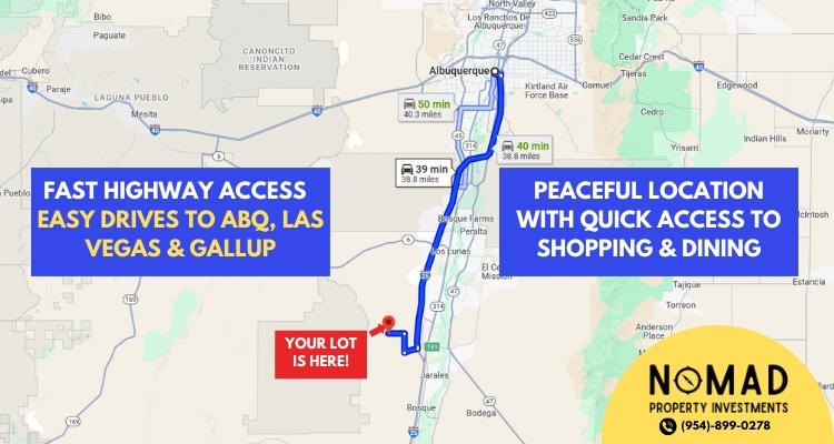 1.29 Acres for Sale in Belen, New Mexico