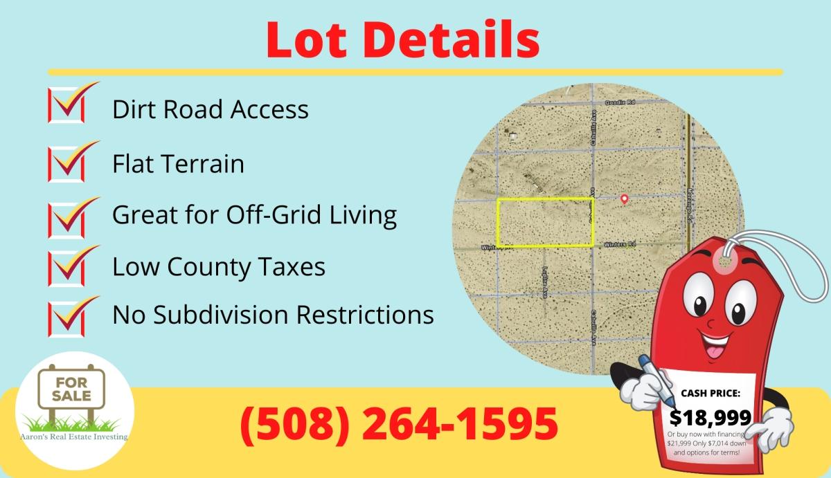 5 Acres for Sale in Twentynine Palms, California