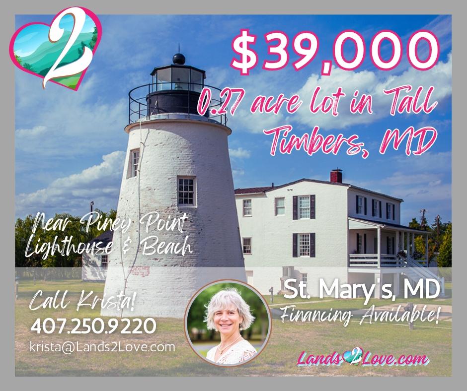 0.27 Acres for Sale in Piney Point, Maryland