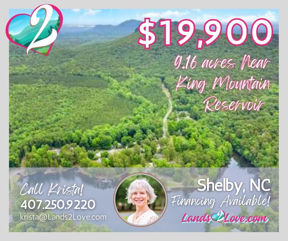 9.16 Acres for Sale in Shelby, North Carolina