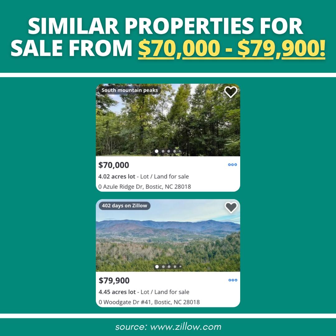 4.06 Acres for Sale in Bostic, North Carolina