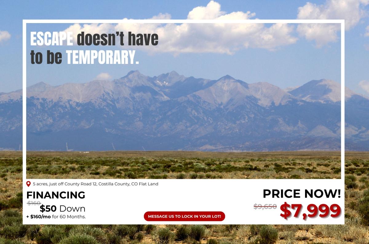 5 Acres for Sale in Blanca, Colorado