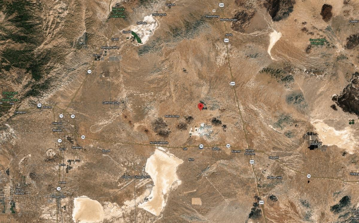 1.25 Acres for Sale in California City, California