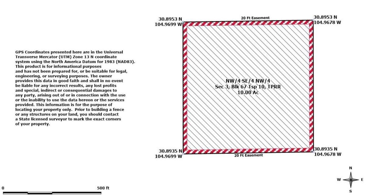 20 Acres for Sale in Scotts Crossing, Texas