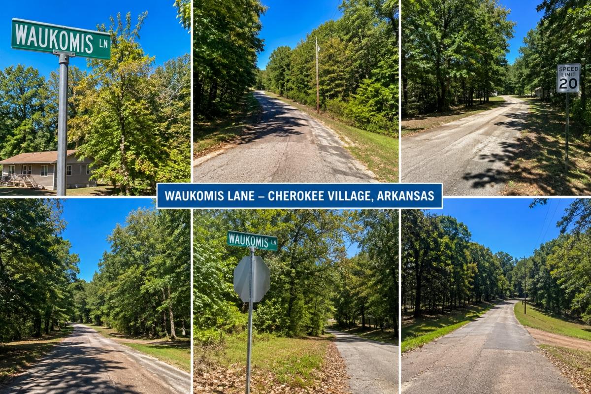1.34 Acres for Sale in Cherokee VIllage, Arkansas
