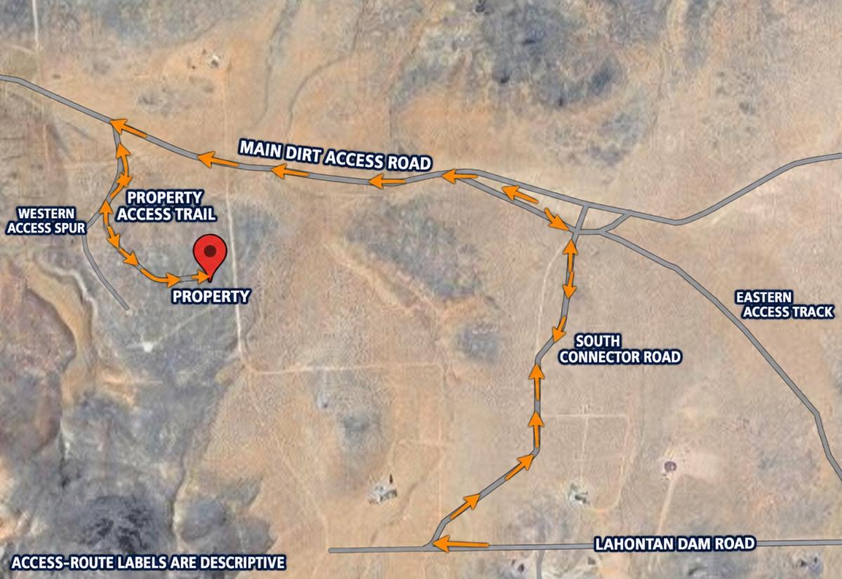 80 Acres for Sale in Valmy (Owner Finance $599.00 a month), Nevada