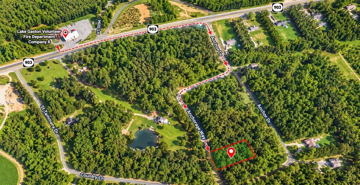 0.93 Acres for Sale in Bracey, VA